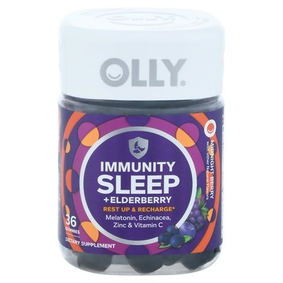 Olly Immunity Sleep + Elderberry Midnight Berry Gummies 3/36 CT [UNFI #2999910]