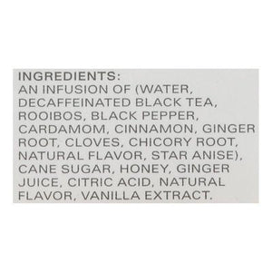 Tazo Black Tea Concentrate Decaf Chai Latte 6/32 OZ [UNFI #1088616] [ebt]