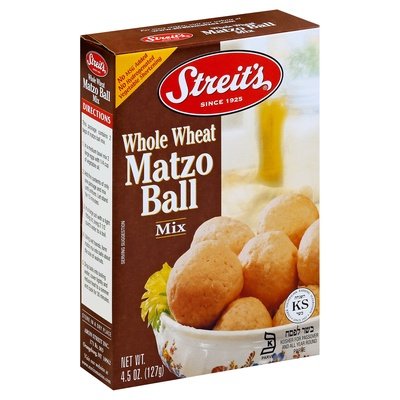 Streits Matzo Ball Mix Whole Wheat 12/4.5 OZ [UNFI #0196543] [ebt]