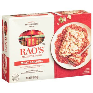 Raos Meat Lasagna 8/8.9 OZ [UNFI #2460517] [ebt]