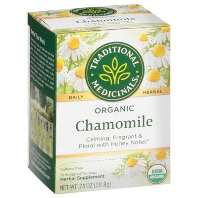 Traditional Medicinals Herbal Supplement Organic Chamomile Tea Bags 6/16 Bag [UNFI #0989293] [ebt]