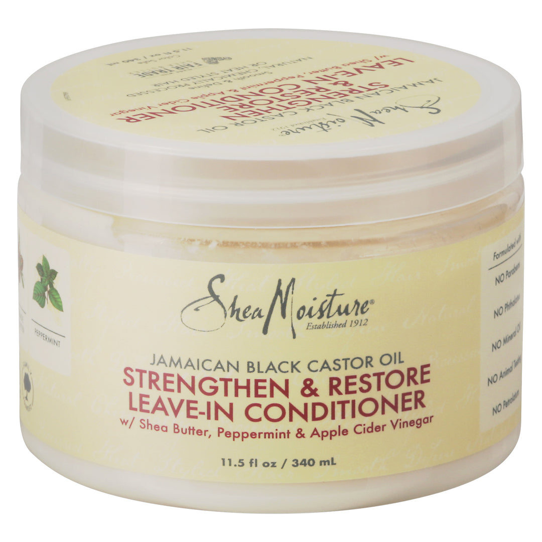 Shea Moisture Leave-In Conditioner Strengthen & Restore 11.5 OZ [UNFI #2847812] T