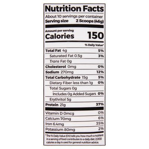 Orgain Protein Powder Vanilla Bean Flavor 1/1.02 LB [UNFI #1839257]