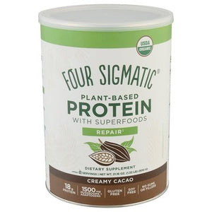 Four Sigmatic Plant-Based Protein Creamy Cacao Repair 1/21.16 OZ [UNFI #2622041]