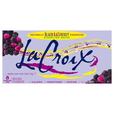 LACRX Black Razzberry 8/12 OZ [UNFI #2726412] [ebt]