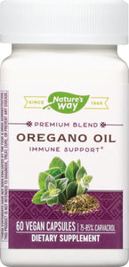 Natures Way Oregano Oil Immune Support Capsules 60 Vcap [UNFI #496356] [ebt]