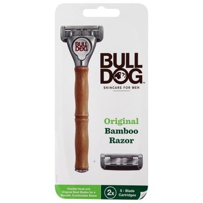Bulldog Natural Skincare Razor Bamboo Original 1 CT [UNFI #2376614] T