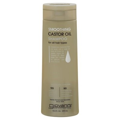 Giovanni Shampoo Smoothing Castor Oil 13.5 OZ [UNFI #2750677] T