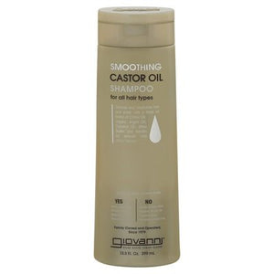 Giovanni Shampoo Smoothing Castor Oil 13.5 OZ [UNFI #2750677] T