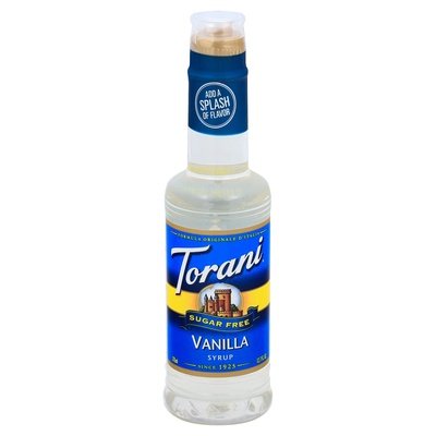 Torani Syrup Sugar Free Vanilla 4/12.7 OZ [UNFI #2271310] [ebt]