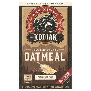 Kodiak Cakes Oatmeal Chocolate Chip Protein-Packed 6/6/1.76Z [UNFI #2591360] [ebt]