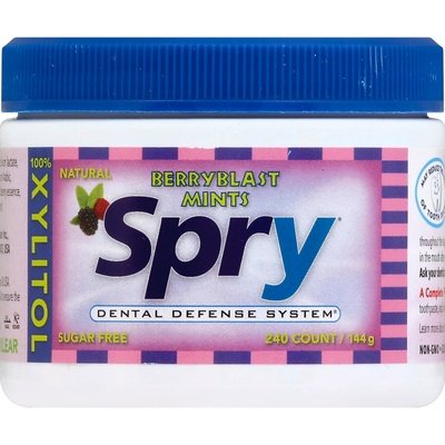 Spry Mints Sugar Free Berryblast Mints 240 CT [UNFI #1701721] [ebt]