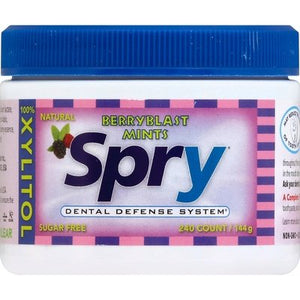 Spry Mints Sugar Free Berryblast Mints 240 CT [UNFI #1701721] [ebt]