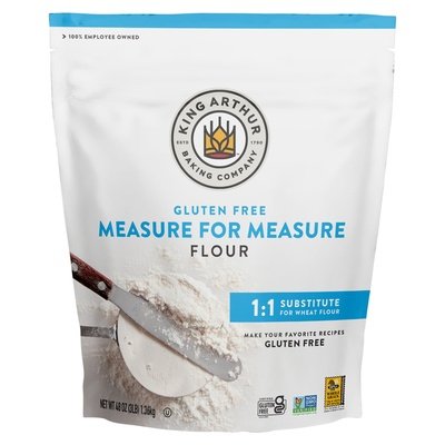 King Arthur Flour Flour Gluten Free Measure for Measure 4/3 LB [UNFI #1829589] [ebt]