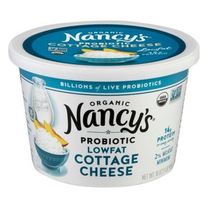Nancys Springfield Creamery Cottage Cheese 2% Milkfat Min Lowfat Organic 6/16 OZ [UNFI #0280636] [ebt]