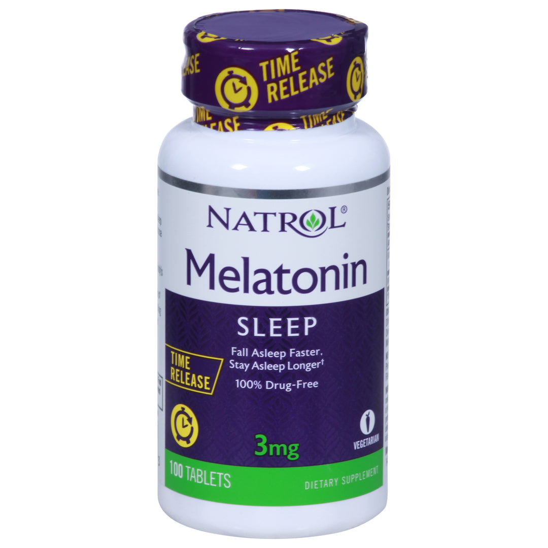 Natrol Melatonin Sleep 3 Mg Tablets 100 Tab [UNFI #937193]