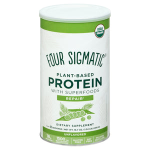 Four Sigmatic Plant-Based Protein With Superfoods Unflavored 16.9 OZ [UNFI #2554418]