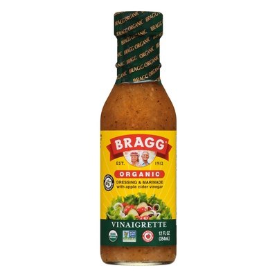Bragg Dressing & Marinade Organic Vinaigrette 6/12 OZ [UNFI #1417377] [ebt]