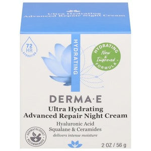 Derma E Night Cream Advanced Repair Ultra Hydrating 2 OZ [UNFI #0452938] T