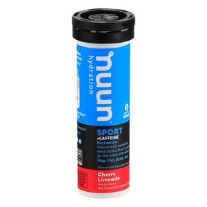 Nuun Sport + Caffeine Tablets Cherry Limeade 8/10 CT [UNFI #1791300]