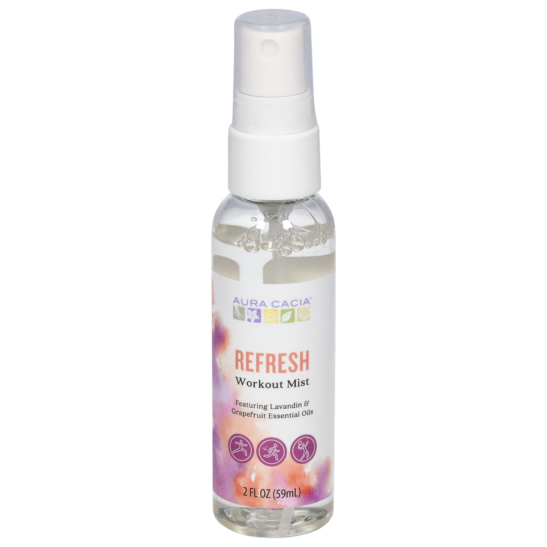 Aura Cacia Workout Mist Refresh 2 OZ [UNFI #2745776] T