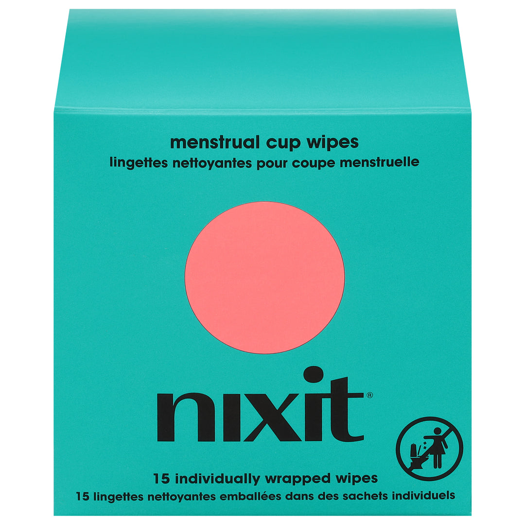 Nixit Wipes Menstrual Cup 15 CT [UNFI #2876597] T