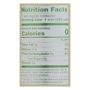 Zevia Earl Grey Tea Sweetened Organic Blood Orange 12/12 OZ [UNFI #2304459] [ebt]