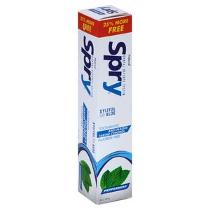 Spry Toothpaste Fluoride Free Anti-Plaque Tartar Control Peppermint 5 OZ [UNFI #2042620] T