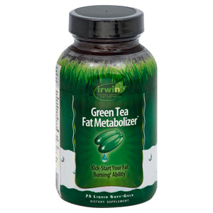 Irwin Naturals Fat Metabolizer Green Tea Liquid Soft-Gels 75 Sgel [UNFI #2116028]