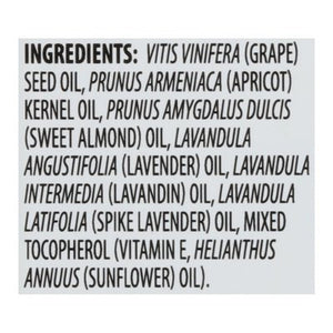 Aura Cacia Body Oil Aromatherapy Lavender Relaxing 1/8 OZ [UNFI #611889] T