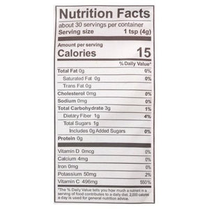 Navitas Organics Superfood + Immunity Blend Camu + Orange + Acerola Cherry 6/4.2 OZ [UNFI #2661338]