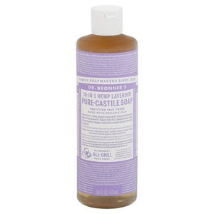 Dr Bronners Pure-Castile Soap 18-In-1 Hemp Lavender 1/16 OZ [UNFI #109900] T