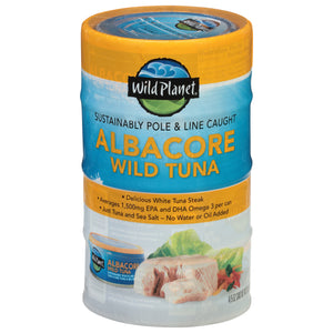 Wild Planet Tuna Wild Albacore 12/4/5 OZ [UNFI #2042208] [ebt]