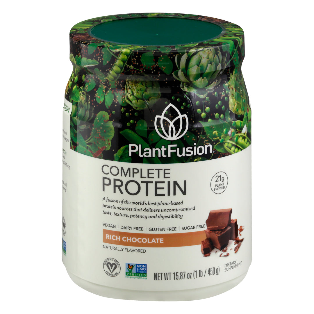 Plantfusion Complete Protein Rich Chocolate 15.87 OZ [UNFI #414177]