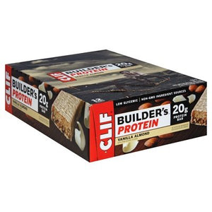 Clif Bar Protein Bar Vanilla Almond 12/2.4 OZ [UNFI #0104927] [ebt]
