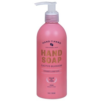Hand In Hand Hand Soap Cactus Blossom Bergamot & Crisp Basil 3/10 OZ [UNFI #2567956] T