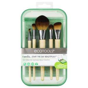 Eco Tools Brush Kit Start The Day Beautifully 2/CT [UNFI #3064045] T