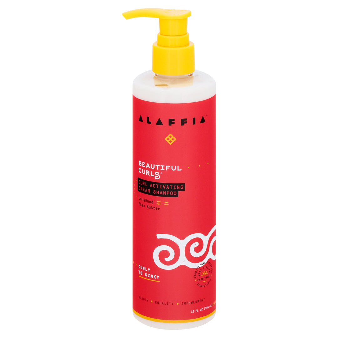 Alaffia Shampoo Curl Activating Cream 12 OZ [UNFI #2531614] T