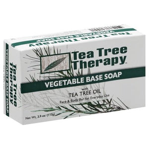 Tea Tree Therapy Soap Vegetable Base With Tea Tree Oil 3.9 OZ [UNFI #0676882] T