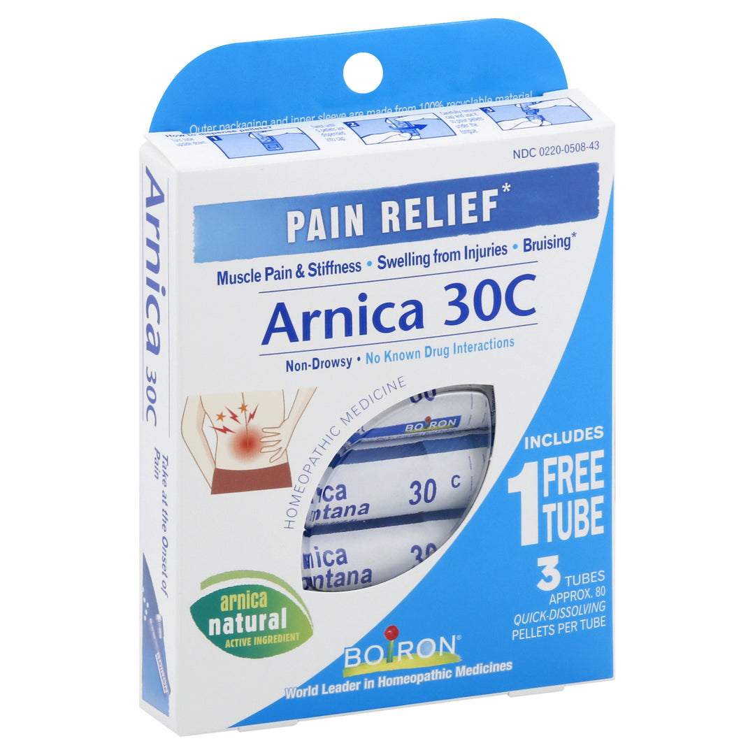 Boiron Arnica 30C Pellets 3 CT [UNFI #2149342]
