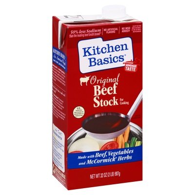 Kitchen Basics Beef Stock Original 12/32 OZ [UNFI #0483982] [ebt]