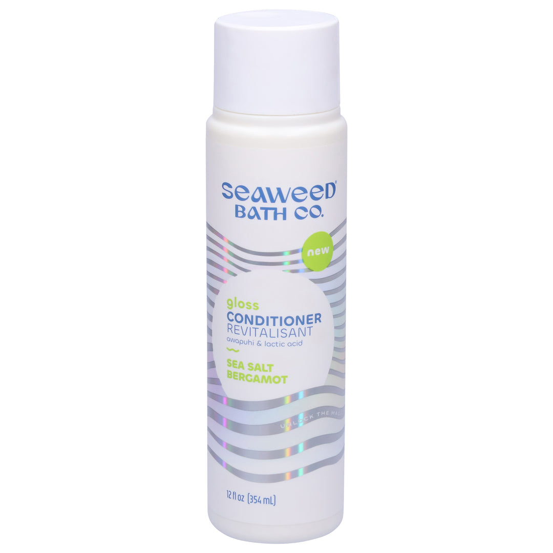 Seaweed Bath Co Conditioner Gloss Sea Salt Bergamot 12 OZ [UNFI #2947109] T