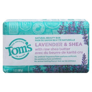 Toms Of Maine Beauty Bar Natural Lavender & Shea 6/5 OZ [UNFI #2033785] T