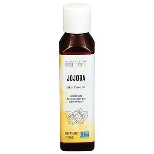 Aura Cacia Skin Care Oil Jojoba 1/4 OZ [UNFI #615526] T