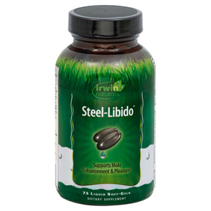 Irwin Naturals Steel-Libido Liquid Soft-Gels 75 Sgel [UNFI #2116218]