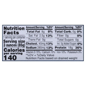 Wild Planet Wild Sardines In Water With Sea Salt 12/4.4 OZ [UNFI #0214668] [ebt]