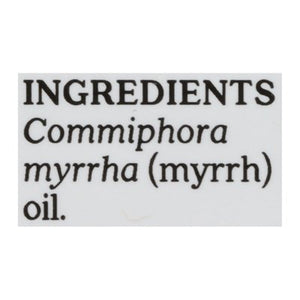 Aura Cacia Pure Essential Oil Myrrh Restoring 1/.5 OZ [UNFI #714089] T