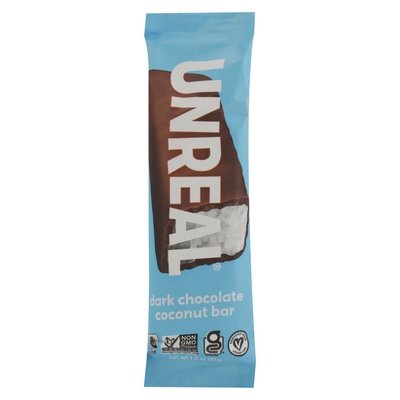 Unreal Coconut Bar Dark Chocolate 12/1.3 OZ [UNFI #2531952] [ebt]