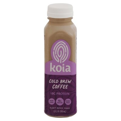 Koia Shake Plant-Based Protein Cold Brew Coffee 6/12 OZ [UNFI #2995868] [ebt]