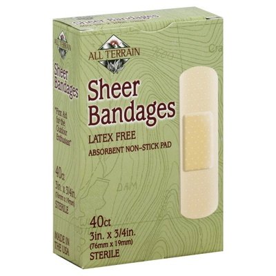 All Terrain Bandages Sheer 40 Ct [UNFI #0620369] T